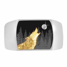 Anello uomo punk usato  Italia