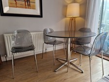 Black granite dining for sale  ABINGDON
