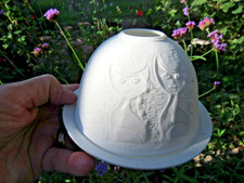 Photophore lithophanie biscuit d'occasion  Luxeuil-les-Bains