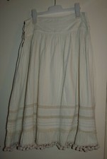 Jupe ample beige d'occasion  Montmagny
