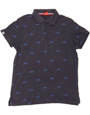 Camisa polo masculina padrão abstrato PUMA XL azul algodão DC27 comprar usado  Enviando para Brazil