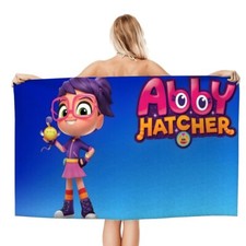 Toalha de praia Abby Hatcher - Toalha de viagem de secagem rápida leve para crianças meninos meninas, usado comprar usado  Enviando para Brazil