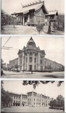 Manchukuo Mukden~Japão Ocupado Norte CHINA HARBIN ~Lote 3 Cartões Postais Vintage -K8 comprar usado  Enviando para Brazil