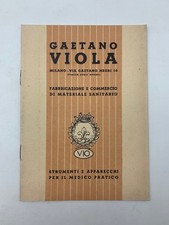 Catalogo pubblicitario gaetano usato  Italia
