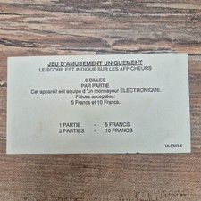 Flipper pinball pricing d'occasion  Valenciennes