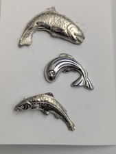 Fish pin badge for sale  NORTHAMPTON