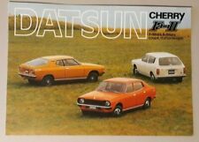 Datsun cherry brochure for sale  BOURNE