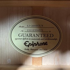 Epiphone 200sce immagine usato  Spedire a Italy