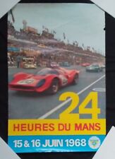 Affiche 24h mans d'occasion  Le Mans