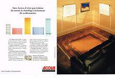 Advertising 2005 acova d'occasion  Expédié en Belgium