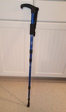 Bastão de caminhada Kabuda anti-choque bengala azul cobalto totalmente ajustável 24"-42" comprar usado  Enviando para Brazil
