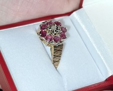 9ct gold ruby for sale  THIRSK