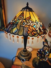 Tiffany style stunning for sale  CHESTERFIELD