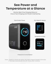 Carregador USB-C Anker 140W 4 portas laptop adaptador de alimentação GaN avançado para Mac/iPhone comprar usado  Enviando para Brazil