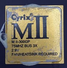 Cyrix mii 300gp for sale  FARNBOROUGH