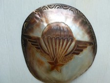 Coquillage nacrer sculpter d'occasion  Vailly-sur-Aisne