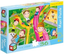 Puzzle maxi 36 elementów. Plac zabaw na sprzedaż  PL