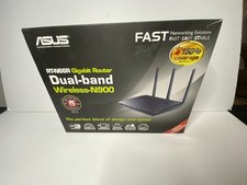 Roteador Wireless Gigabit ASUS RT-N66R Wireless-N900 Dual Band Novo comprar usado  Enviando para Brazil