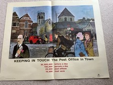 Post office poster for sale  CHESTER