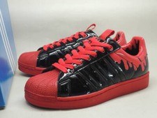 Tênis Adidas Superstar SS ENML Preto Vermelho Kyary Pamyu Pamyu 6 EUA Usado comprar usado  Enviando para Brazil