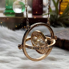 Colar pingente de ampulheta, relógio de areia hermione harry rotativo tempo turner comprar usado  Enviando para Brazil