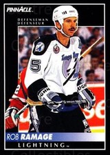 1992-93 Pinnacle Canadian #389 Rob Ramage comprar usado  Enviando para Brazil