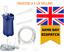 Kit de irrigação cólon enema doméstico lavagem completa bolsa reutilizável desintoxicação 2L FAST FREE P&P comprar usado  Enviando para Brazil