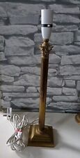 Vintage brass wooden for sale  DUMFRIES