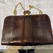 Borsa coccodrillo vintage usato  Milano