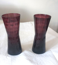 Pair aubergine alsterfors for sale  BURNHAM-ON-CROUCH