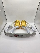 Rodillo de masaje de tejido profundo Roll Recovery R8 alivio del dolor muscular pierna de 8 ruedas blanco segunda mano  Embacar hacia Mexico