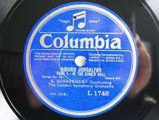 2x 78rpm GRIEG Sigurd Jorsalfar - GEORG SCHNEEVOIGT - WORLD PREMIERE RECORDING ! comprar usado  Enviando para Brazil