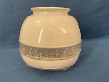 1950s-60s meados do século luz de vidro superior globo texturizado capa sombra MCM 6,5" comprar usado  Enviando para Brazil