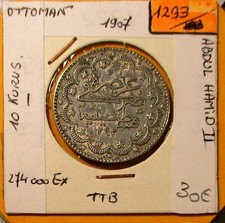 Empire ottoman kuruş d'occasion  Coulommiers