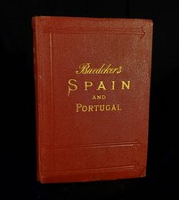 Baedeker's Spain and Portugal travel guide 1913  Edition Collectible w/ MAPS! VG, usado comprar usado  Enviando para Brazil