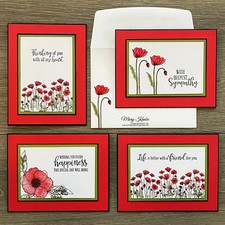 Stampin painted poppies gebraucht kaufen  Nesse-Apfelstädt, Nottleben
