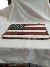 American wooden flag for sale  Fosters