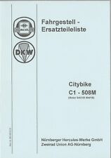 Ersatzteilliste hercules dkw gebraucht kaufen  Freiamt