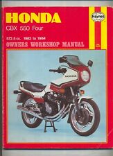 Honda cbx550 haynes for sale  UK