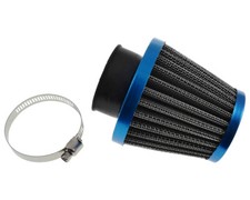 Używany, Filtr powietrza POWERfilter 38mm niebieski skuter motorower motorower quad tuning sportowy filtr powietrza na sprzedaż  Wysyłka do Poland