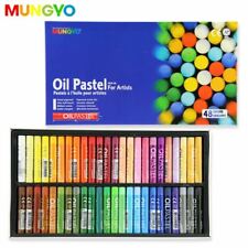 48 cores brilhantes! Varas de pastel de óleo macio grandes Mungyo Artists arte pastel, usado comprar usado  Enviando para Brazil