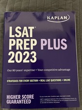 lsat kaplan prep books for sale  Ocala