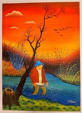 Quadro jasminka stipetic usato  Varano Borghi