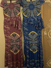Vestido africano tradicional grande Dashiki para mujer para ocasiones especiales y fiesta segunda mano  Embacar hacia Mexico