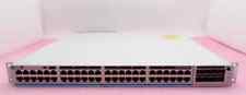 Switch Cisco Catalyst C9300-48UXM-A 48x 2.5G Base-T (12 mGig) UPOE + C9300-NM-8X comprar usado  Enviando para Brazil