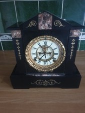 Ansonia slate clock for sale  BIDEFORD
