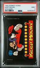 1982 Topps Donkey Kong Adesivos Keep Movin Mario Rookie! PSA 9 Pop 10, 1 superior! comprar usado 1982 Topps Donkey Kong Adesivos Keep Movin Mario Rookie! PSA 9 Pop 10, 1 superior! comprar usado  Enviando para Brazil