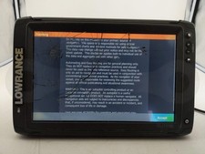 Lowrance elite chartplotter for sale  Lincoln