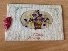 Ww1 silk embroidered for sale  DOLLAR