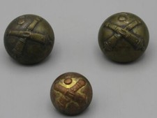 Boutons uniforme artillerie d'occasion  Brienne-le-Château